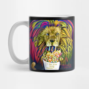 S.G. Lion eating cereal. Amazing peaceful calming Mug